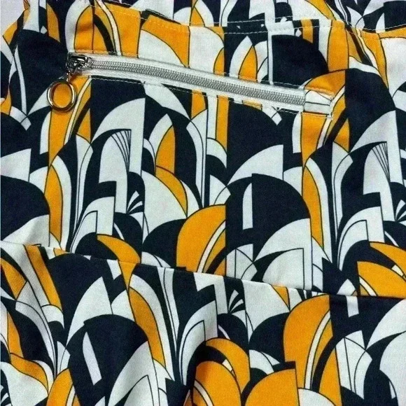 GGBlue Swing Skort 18" - Art Deco - XS - Picture 3 of 7